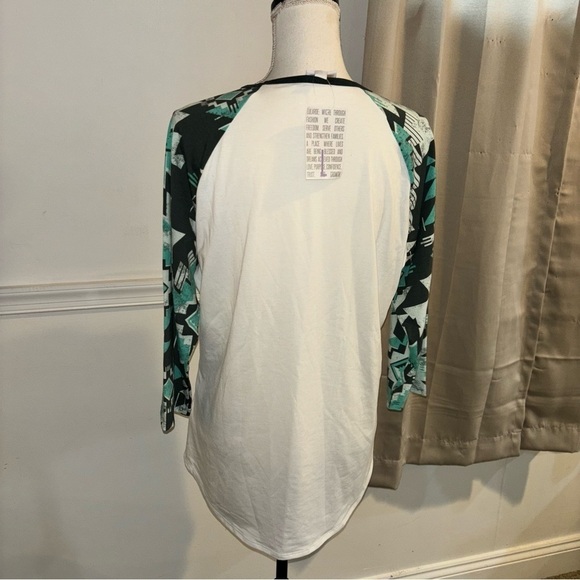 NWT Lularoe Randy Tee, sz L - Picture 3 of 5